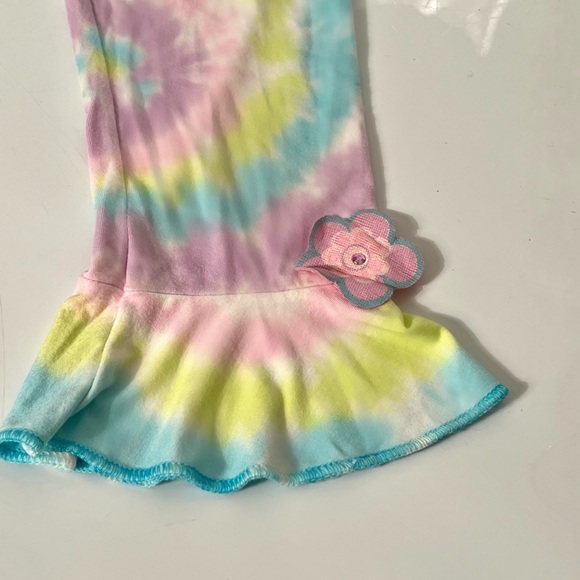 JM Collection Girls Tie-dye 2 Piece Pants Set Size 4T - Picture 11 of 15